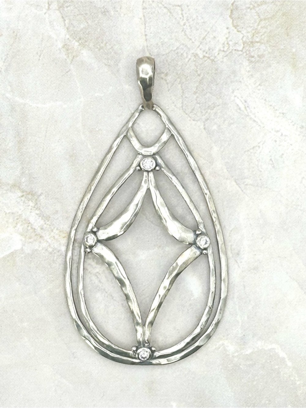 Silpada Retired S2356 Sterling Silver “Starbright” Pendant